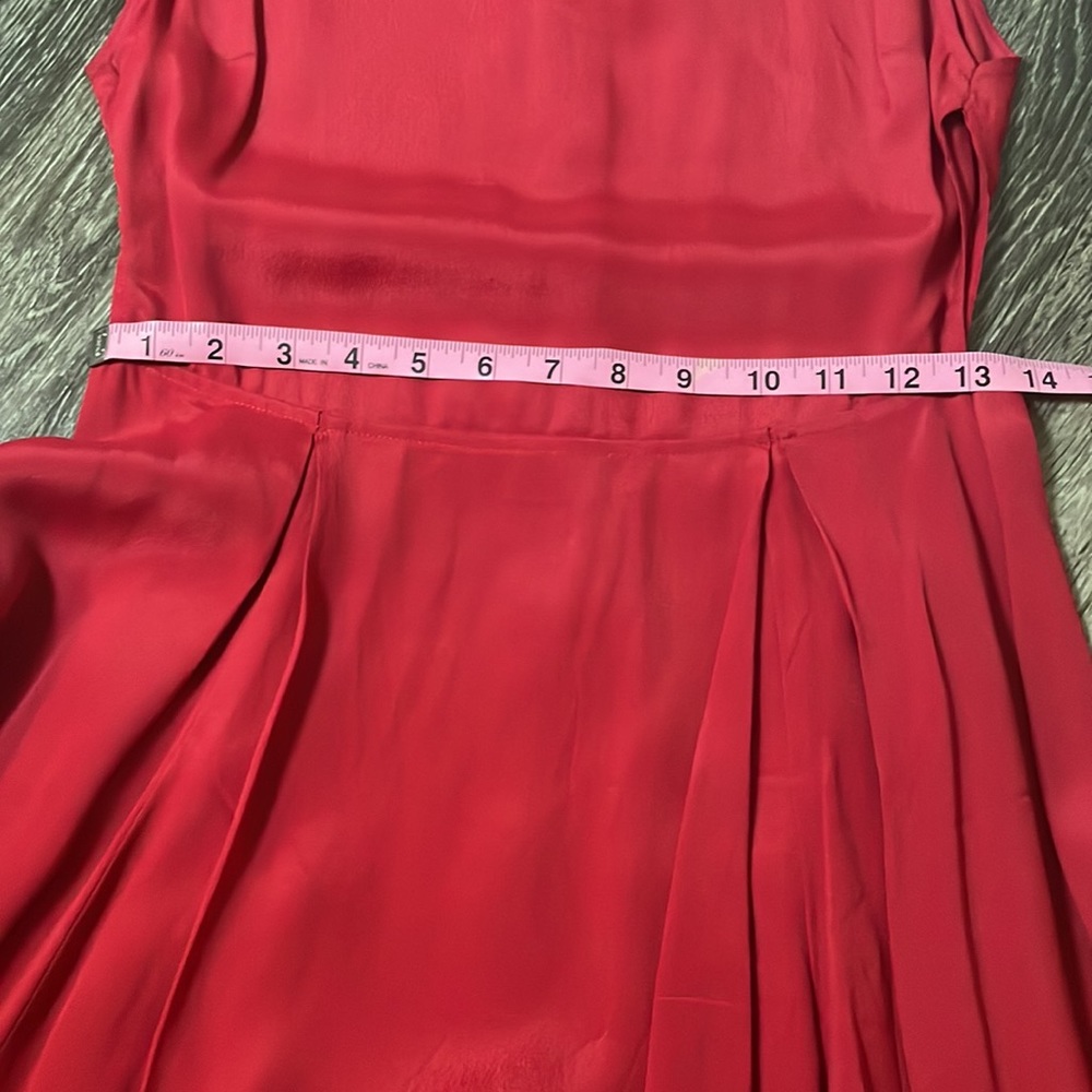 ♥️ Reformation RARE Deep Red 💄 Dress- Like new 🔥 - Picture 10 of 12